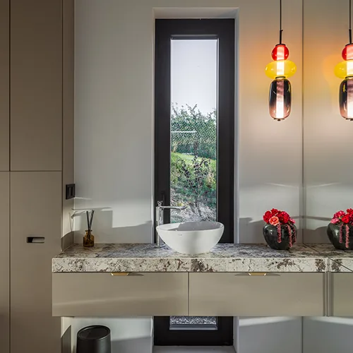 Łazienka przy sypialni głównej