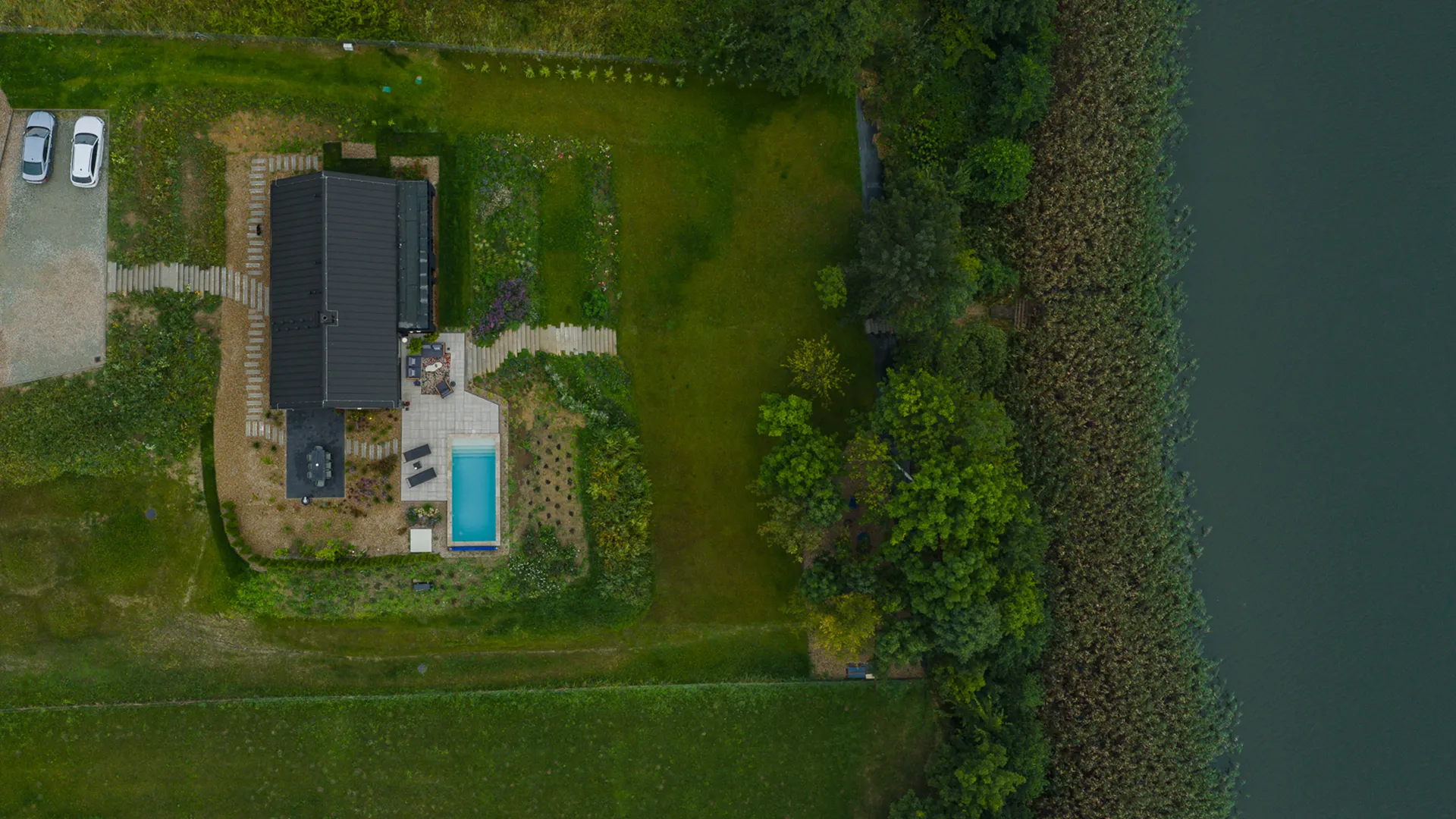 Dobre.23j, Dom z basenem na wynajem panorama